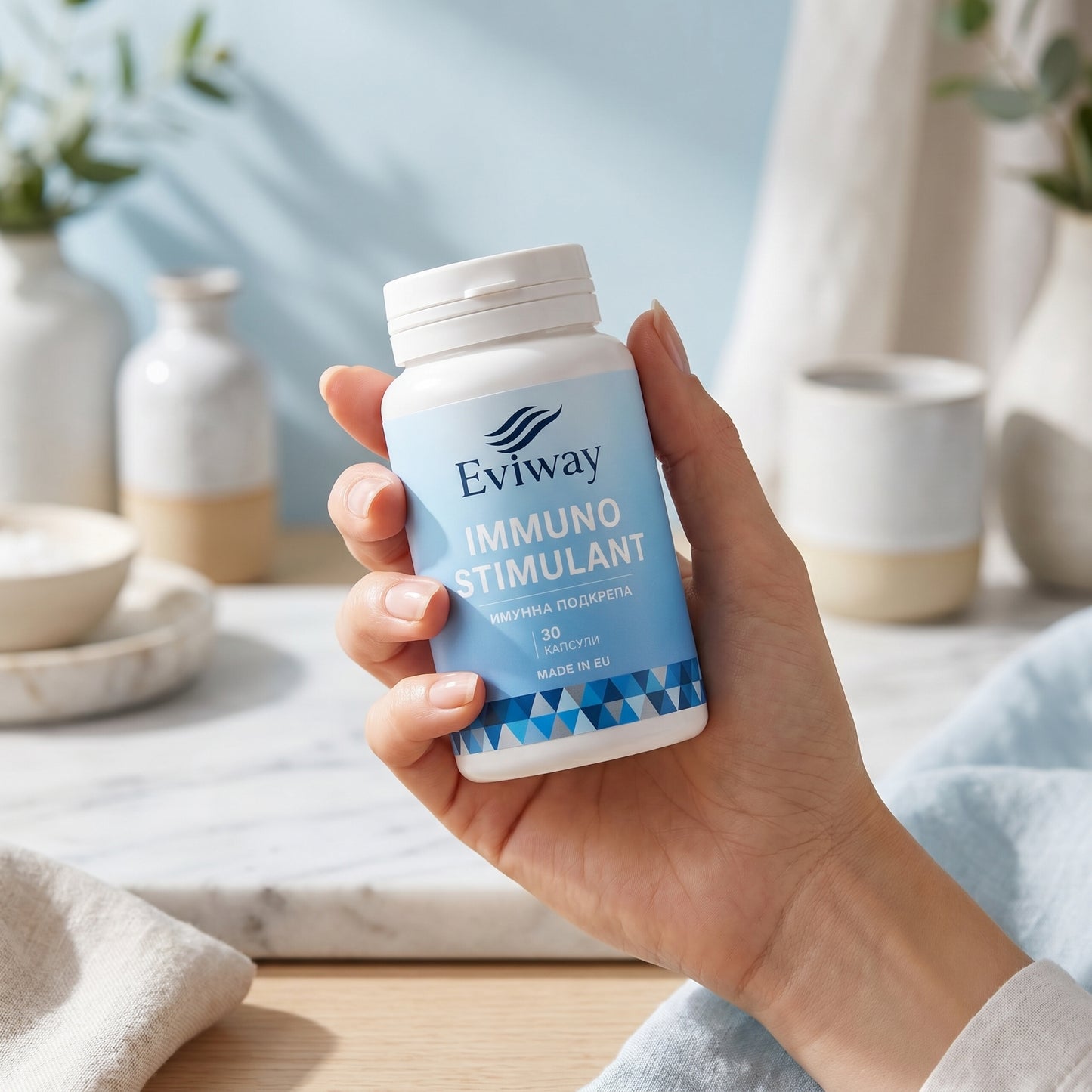 Eviway ImmunoStimulant — Имунна подкрепа, 30 капсули